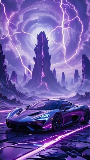 McLaren Speedtail in an Alien Storm | Hyper Realistic 8K Cinematic Short