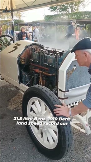 1910 Benz land speed record car 🏁 #prewarcar #vintagecar #classiccar