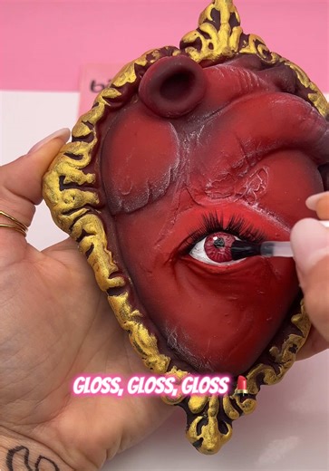 DIY Glossy Clay Ice Cream Sculpture | Handmade Art