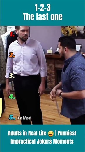 Adults in Real Life 😂 | Funniest Impractical Jokers Moments #funny #joke #comedy #shorts #viral