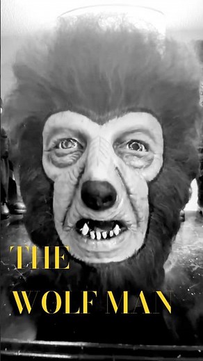 Lon Chaney Jr The Wolfman (1941) Mask from Trick Or Treat Studio’s
