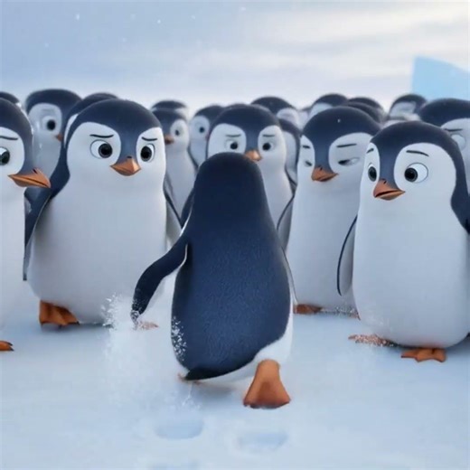 “When One Penguin Chose a Different Path” #penguinstory #shortsvideo