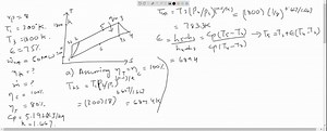 Helium is used as the working fluid in a Brayton cycle with...