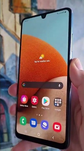 Galaxy A32 HANDS ON: Fingerprint Sensor Test & How to Enable 90hz Screen Refresh Rate