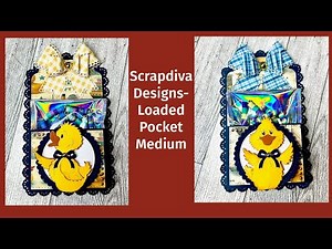 Scrapdiva Designs-Loaded Pocket Medium