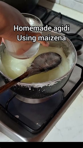 homemade agidi Using just one ingredient #shorts