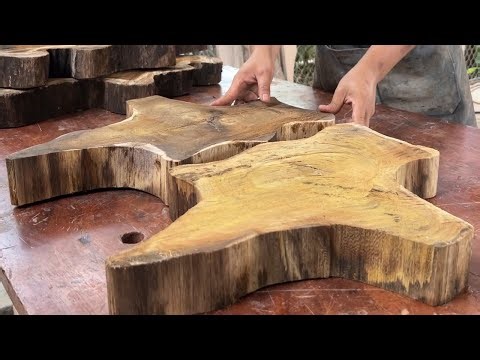 Upcycled Coffee Table from Imperfect Wood: A Creative DIY