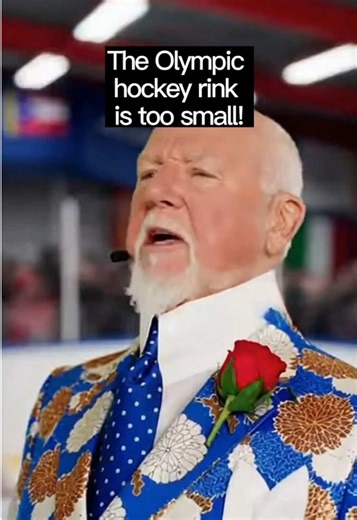 Don Cherry provides an update on the 2026 Olympic ice hockey rink in Milan. From the looks of things grapes is not too impressed with the facilities. #olympics2026 #winterolympics #olympichockey #hockeymemes #nhl
