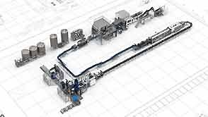 Automated product change-over with LineXpress - Krones