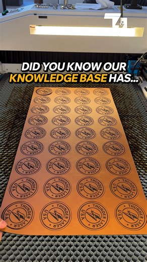 Thunder Laser USA | Laser Engraving & Cutting Machines | We don’t just build better machines— we also built the industry's best support system to go with them. ⭐️⭐️⭐️⭐️⭐️ #laserengraving #maker... | Instagram