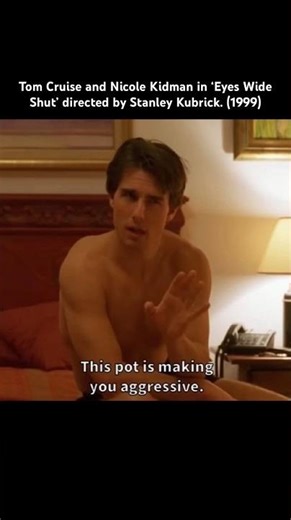 Tom Cruise and Nicole Kidman in ‘Eyes Wide Shut’ directed by Stanley Kubrick. (1999) #tomcruise