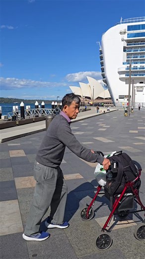 Walking is part of his routine exercise. ដើរហាត់ប្រាណសម្រាប់សុខភាពគាត់ #walking #citycentre #exercise #goodhealth #virals #reelsviralシ #enjoy #highlights #followers #sreytouchlimcooking | Sreytouch Lim Khmer Cooking Recipe