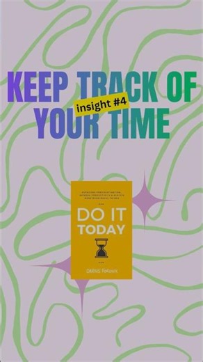 Keep Track of your Time! #timemanagement #productivity #books