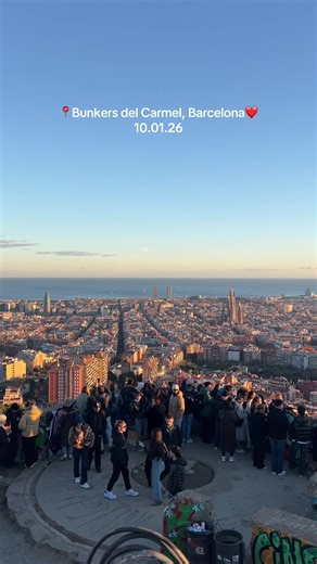 Bunkers del Carmel 10.01.26 I❤️Barcelona💙 #barcelona