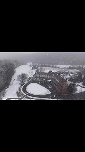 Today’s falling snow. ❄️ | The Shawnee Inn and Golf Resort