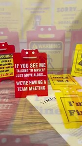 Funny Office Desk Signs,i’m Busy,warning Signs,i‘m Fine,daily Desktop Corporate Humor,office Work Humor Gift,sassy Desk Signs,coworker Gifts - Etsy
