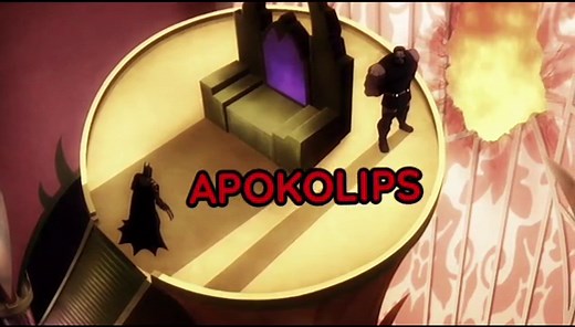 Batman vs Darkseid - Animated Justice League Battle