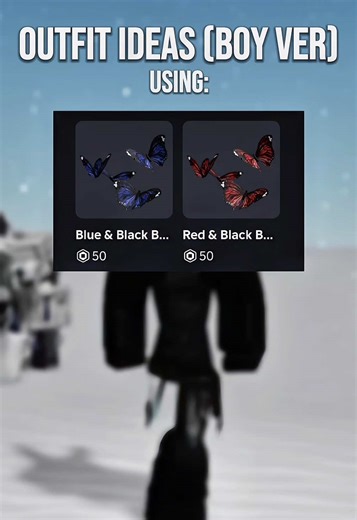 Stylish Butterfly Accessories for Roblox Outfits