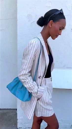 Felt like a real spring/summer boss babe in this linen set from ,wore it this weekend and was