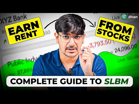 How Does Stock Lending & Borrowing Mechanism Works? (SLBM) | Earn Passive Income From Your Stocks