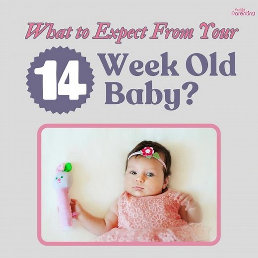 14 Week Old Baby: Development & Milestones | 3 Month Old Baby Growth