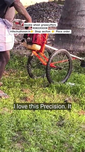 WHEEL GRASSCUTTERS/TROLLEY WEED REMOVER/WEED REMOVER/GARDEN CLEANING MACHINE #trending #gardentools