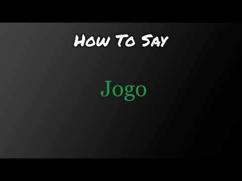 How To Pronounce Jogo? Name Definition & Pronunciation Guide