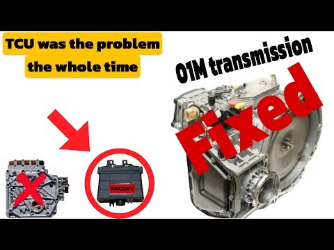 Vw beetle TCU location 01M automatic transmission 