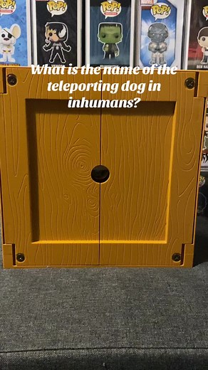 What is the name of the teleporting dog in Inhumans? #inhumans #marvelstudios #funkopop #fyp #viral