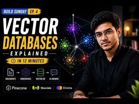 Vector Databases Explained in 12 Minutes (Build Your Own AI Assistant) | Build Sunday Ep. 4