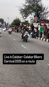 Live in Calabar: Calabar Bikers Carnival 2025 on a route | Calabargist