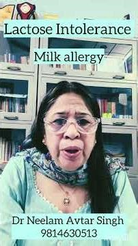 milk allergy treatment | Lactose intolerance | #shorts #youtubeshorts #lactoseintolerance #video