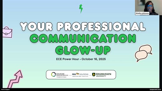 ECE Power Hour #6: Your Professional Communication Glow-Up