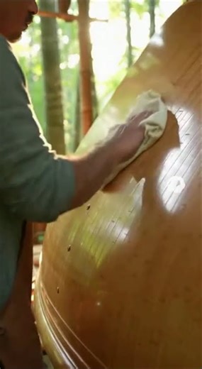 cut wood and made a piano #piano #woodscraft #woodscraft