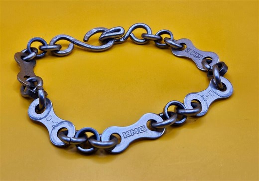 Bicycle Chain and Spoke Bracelet - Etsy