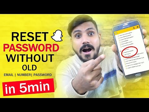 Reset Snapchat Password Without Old Email Password and Number | Snapchat Account Recovery 2020