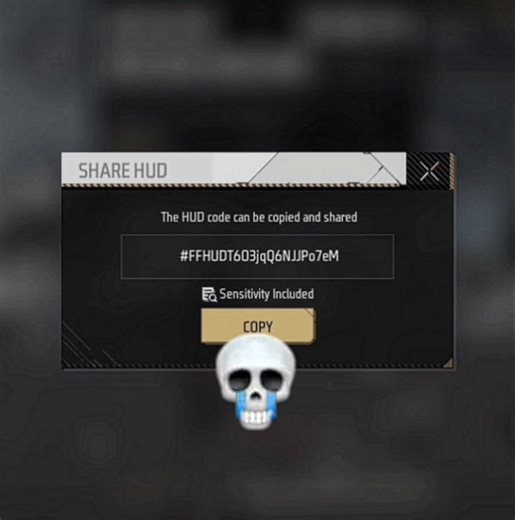 HUD code freestyle ⚙️🇧🇷#foryou #freefire #freestyle #freefirehighlights #freestyleplayer