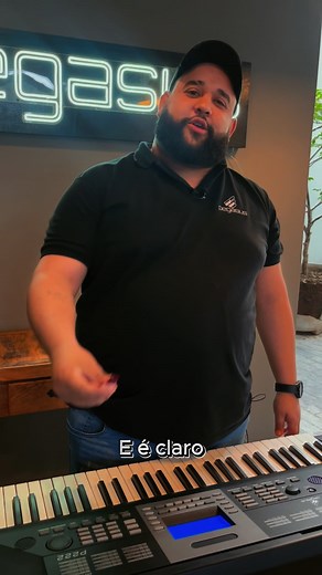 Teclado Pegasus P222 - Toque com Ritmos Brasileiros