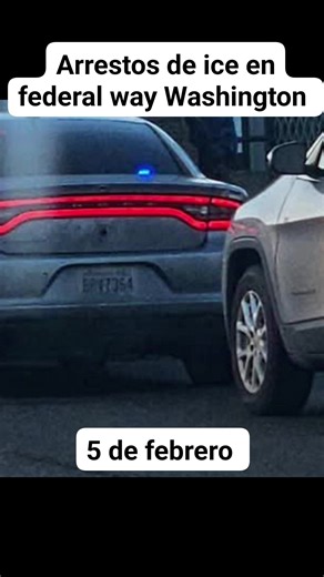 Arrestos de ice en federal way Washington se confirma el arresto de una persona en federal way Washington en la 288th y la military #seattle #Washington #Noticias #federalway #ice #migracion | Washington Noticias