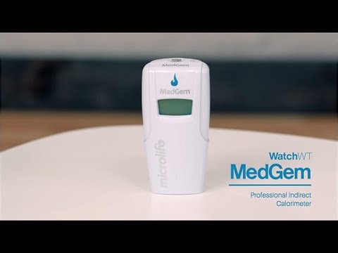 Microlife MedGem And BodyGem Indirect Calorimeter Instructions
