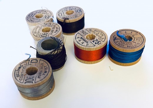 Vintage Thread Spools, Mix Lot, Wood Spools for Crafts, Wooden Spools for Crafting, Old Thread Spools, Vintage Sewing Supplies, Thread Lot - Etsy