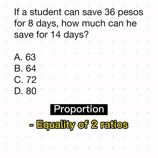 Proportion Problem #mathtok #civilserviceexamreview #licensureexaminationforteachers #basicmaths