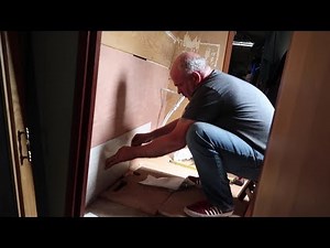 Narrowboat Bathroom Refit from start to finish in 10 minutes