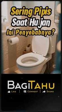 Sering Pipis Saat Hujan? Ternyata Ini Penyebab Medisnya! #faktakesehatan #faktaunik #faktamenarik