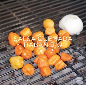 ⚠Gente! ⚠ Les paso la receta de nuestra Salsa Quemada de Chile Habanero! 🌶🌶 Está bien picosa, pero muy buena! 😎 Big Green Egg - Mexico | Fogoteca