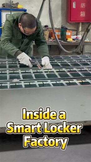 How Smart Lockers Are Made | Factory Tour #smartlocker #automobile #smartlockcylinder #oemodm
