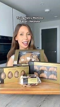 Finding the best Easter chocolate (Waitrose) #food #britishfood #easter #chocolate