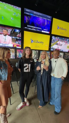 🎉Sideline Rewind Podcast Pre Game at @neighbors_franklin ! Thank You So Much Ava! And Thank You @neighbors_franklin ! 🎉 . . . #sidelinerewind #sidelinerewindpodcast #podcast #superbowl #explorepage✨