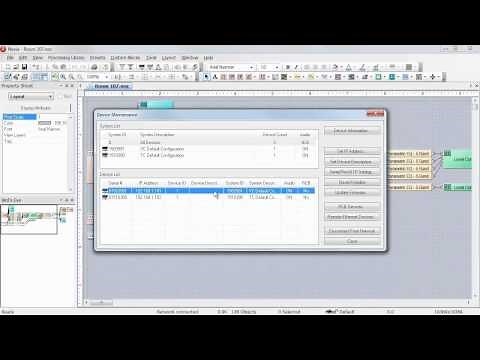 Biamp Nexia 101: Redes - Cargando una Configuración