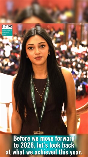 A chapter completed. A future unfolding. Before we move forward to 2026, let’s look back to 2025 and take a look at what we had! 🎓LCPS College Graduation🪄where the magic happens #education #onlinelearning #onlinecollege #london #fyp | London College of Professional Studies